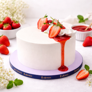 STRAWBERRY FRESH CREAM CAKE