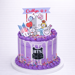 K-POP BTS THEME CAKE