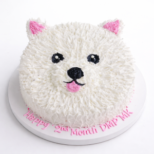 FLUFFY PUPPY CAKE