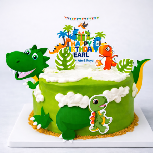 DINASAUR ADVENTURE KIDS BIRTHDAY CAKE
