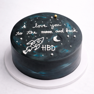 CELESTIAL GALAXY CELEBRATION CAKE